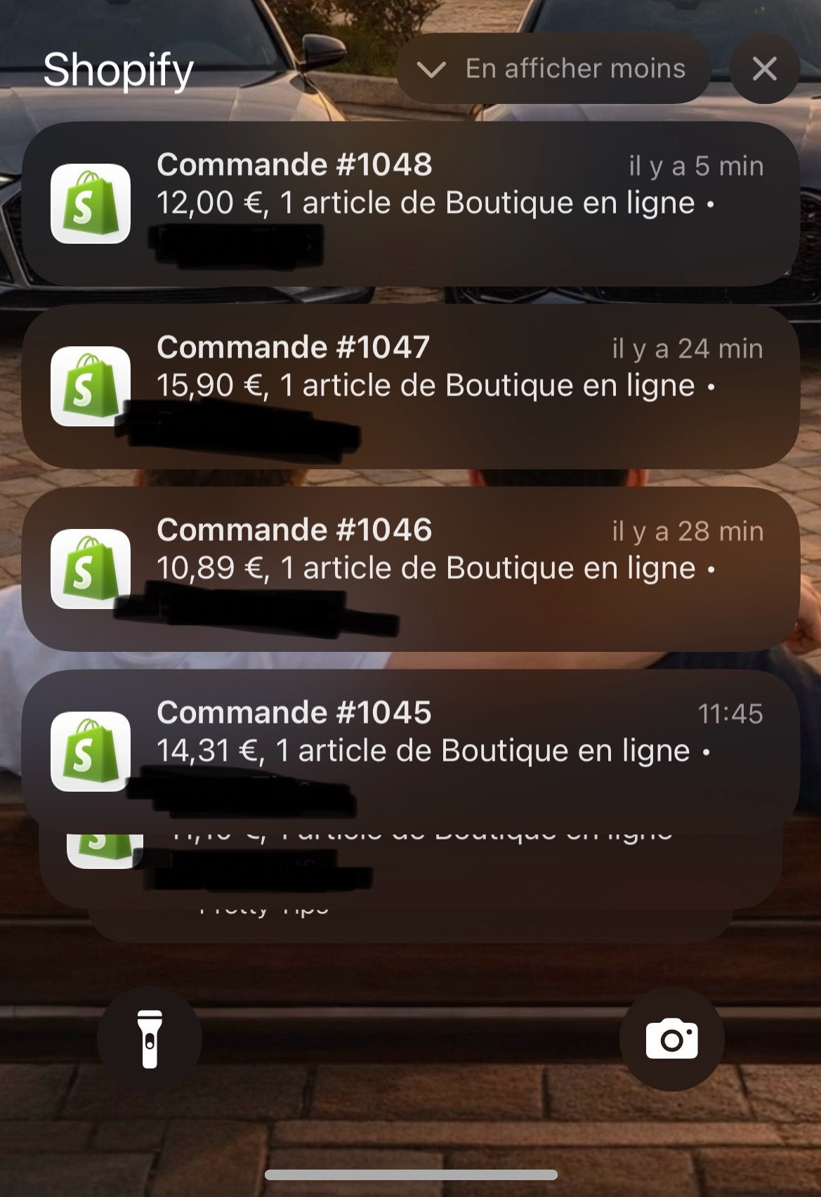 Notification résultat 1