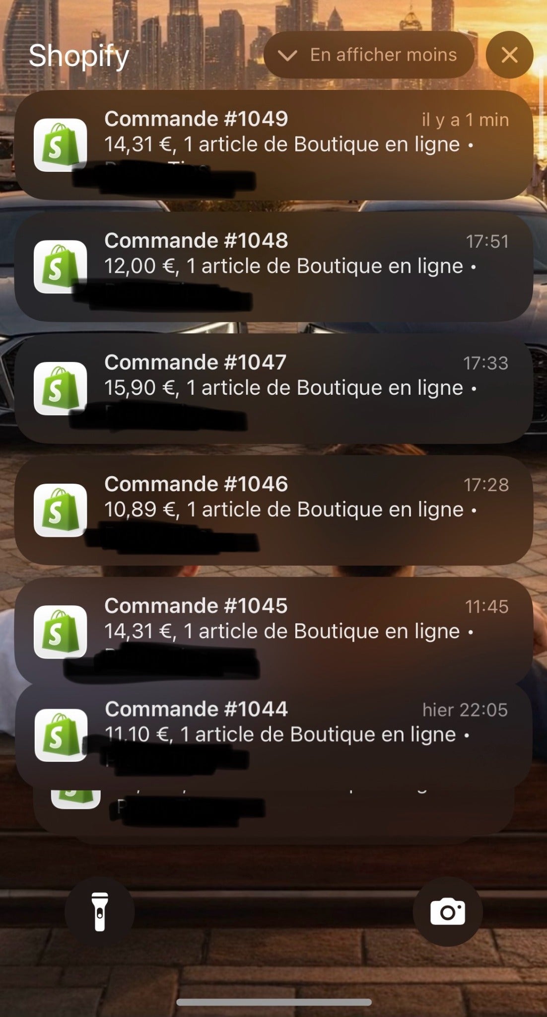 Notification résultat 2